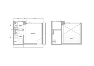 design small apartment 10 300x211 - KHÁM PHÁ CĂN HỘ 22M2 TIỆN NGHI Ở ĐÀI BẮC